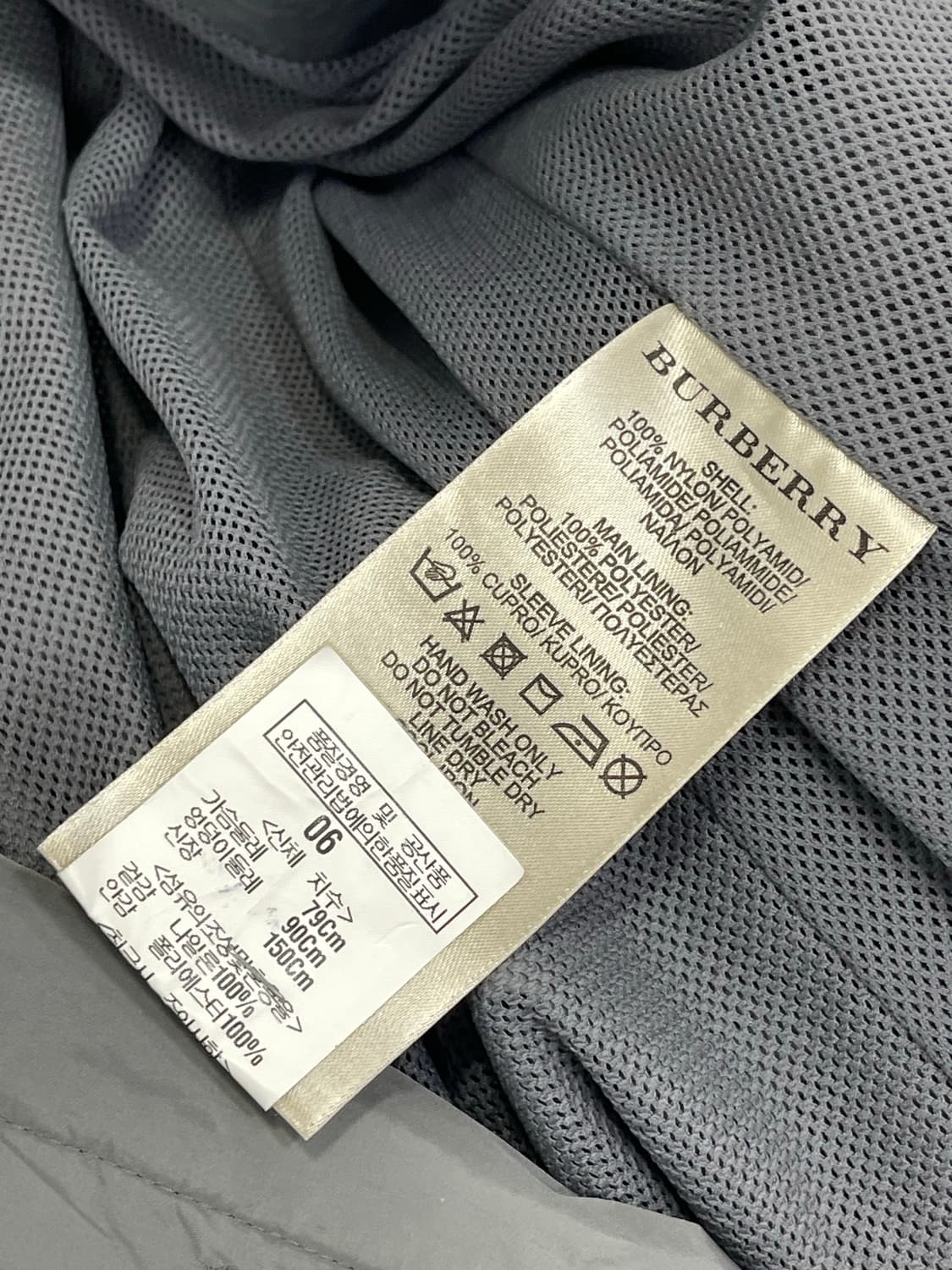 버버리 나일론 트렌치 코트 상품이미지8