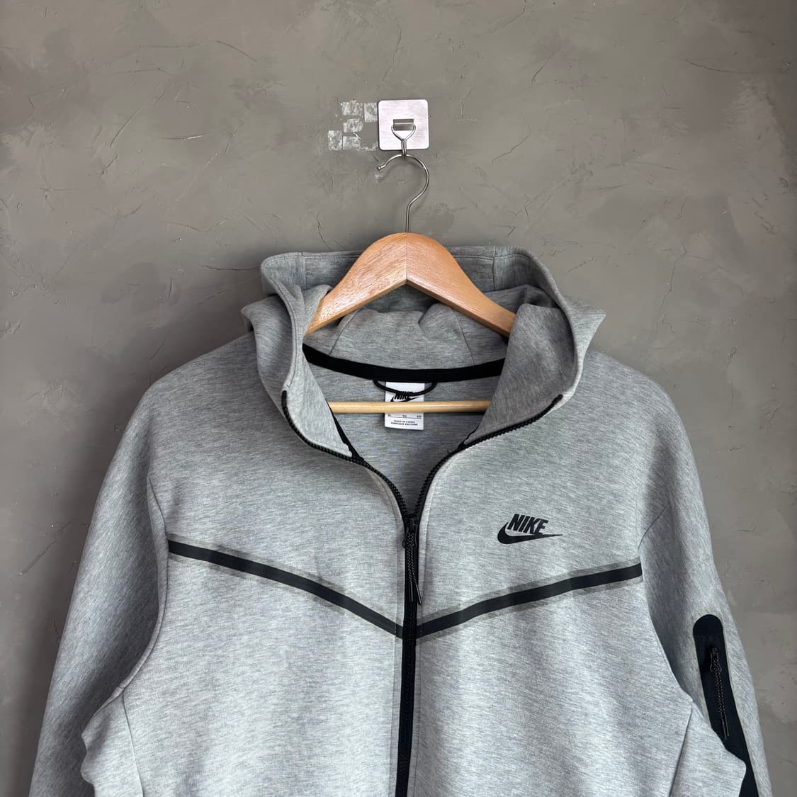 나이키 테크팩 후드집업 그레이 상품이미지2