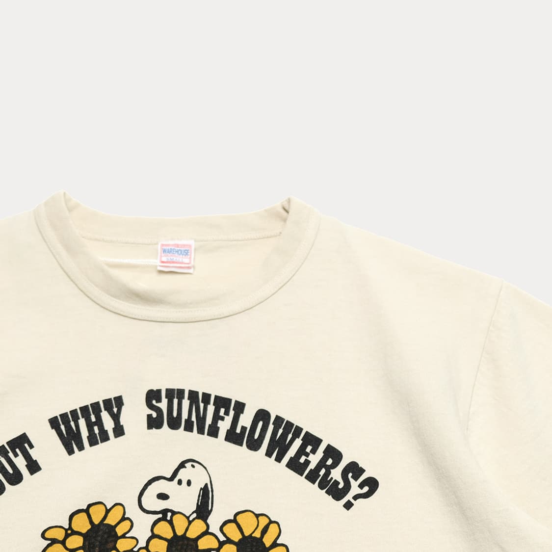 60s snoopy sunflower print T 상품이미지2