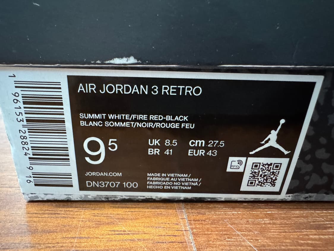 조던3 화이트 시멘트 리이매진드 275 상품이미지10
