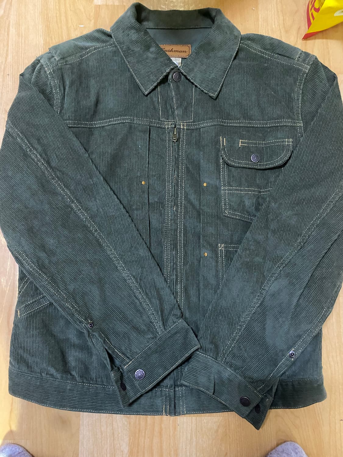 Cushman쿠시맨 쿠쉬맨 코듀로이자켓40새상품 상품이미지10