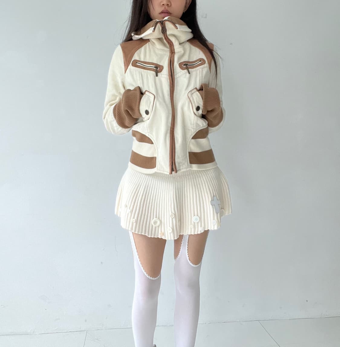 EGOIST High-neck Corduroy Jacket 상품이미지5