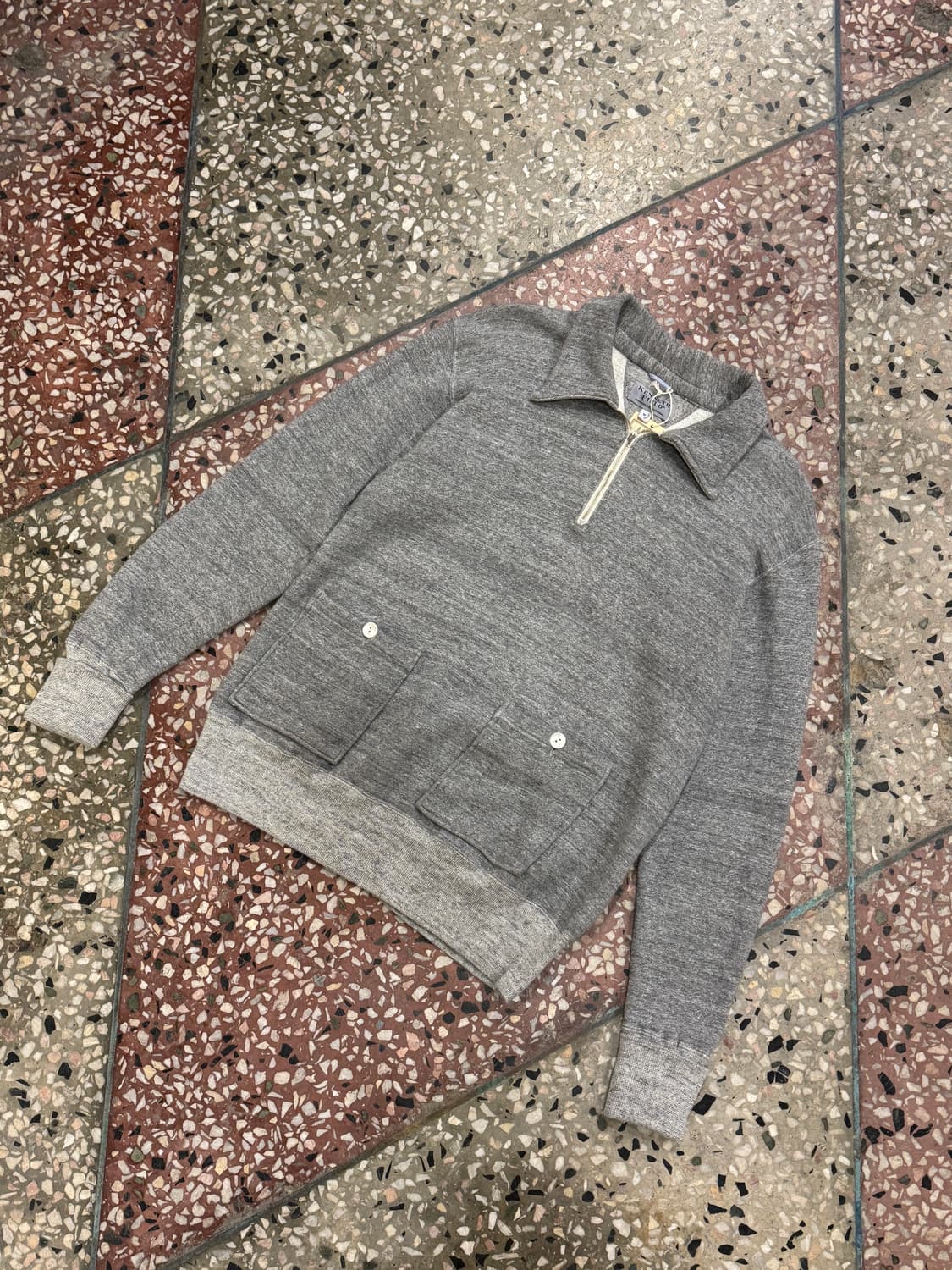 케네스필드 하프집업 스웻 (M) 상품이미지2