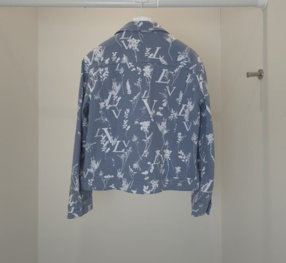 [정품/중고] 루이비통 DNA 리프 데님 자켓 상품이미지2