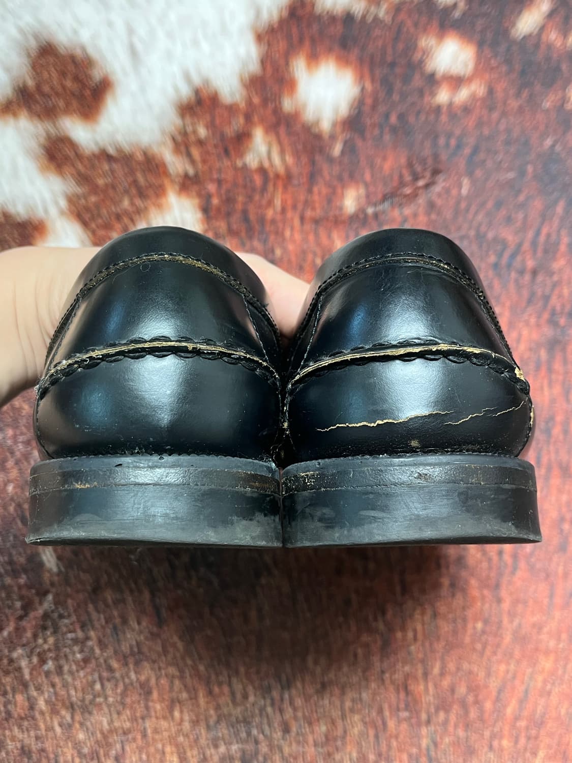 [275] SEBAGO 세바고 빈티지 클래식 홀스빗 로퍼 블랙 상품이미지4