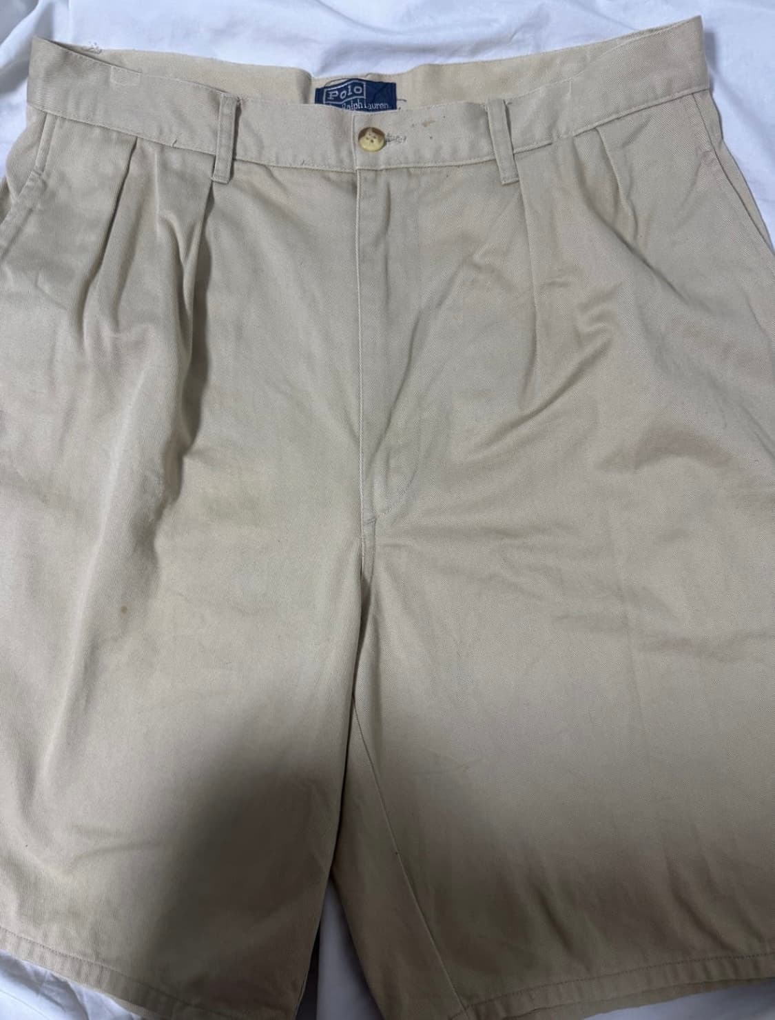 90s usa polo chino shorts 폴로 투턱 치노 쇼츠 상품이미지3