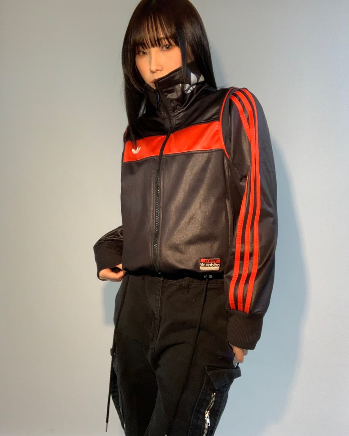 Adidas Red Black Track Jacket 상품이미지4