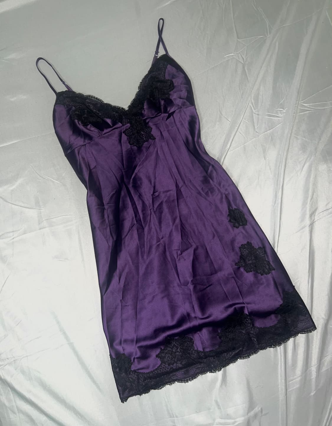 ✨vintage purple sleep dress punk y2k✨ 상품이미지1