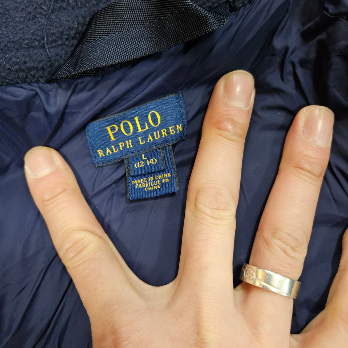 폴로랄프로렌 시그니쳐 타탄체크 덕다운 후드 패딩 55-66 상품이미지5