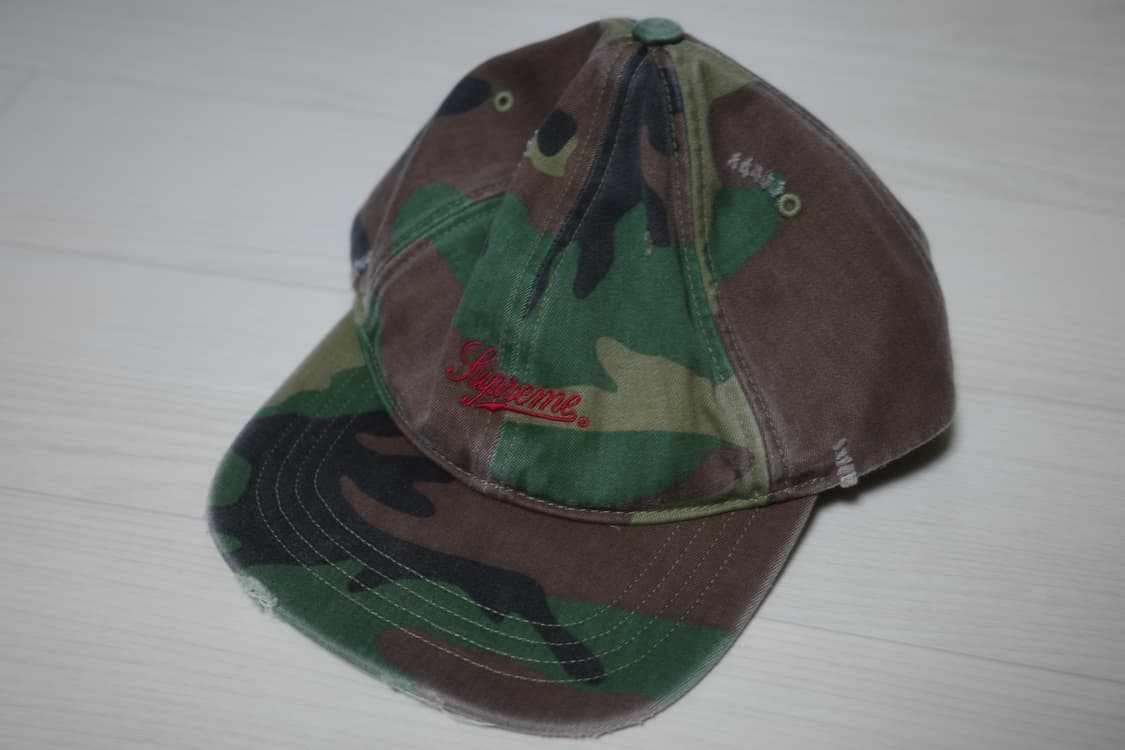 슈프림 카모 캡 상품이미지1