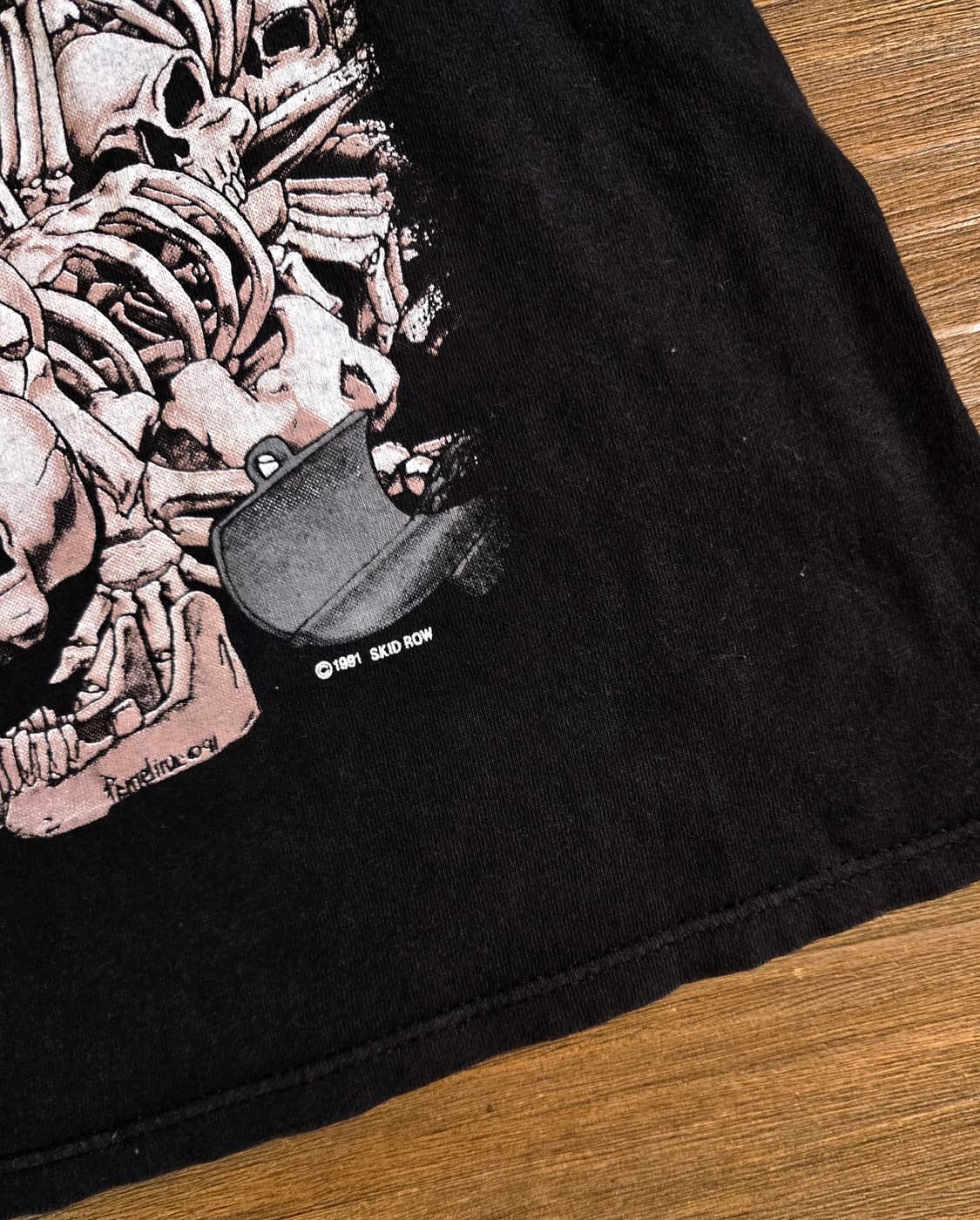 스키드 로우 빈티지 밴드 티셔츠 (Skid Row Band Tee) 상품이미지6