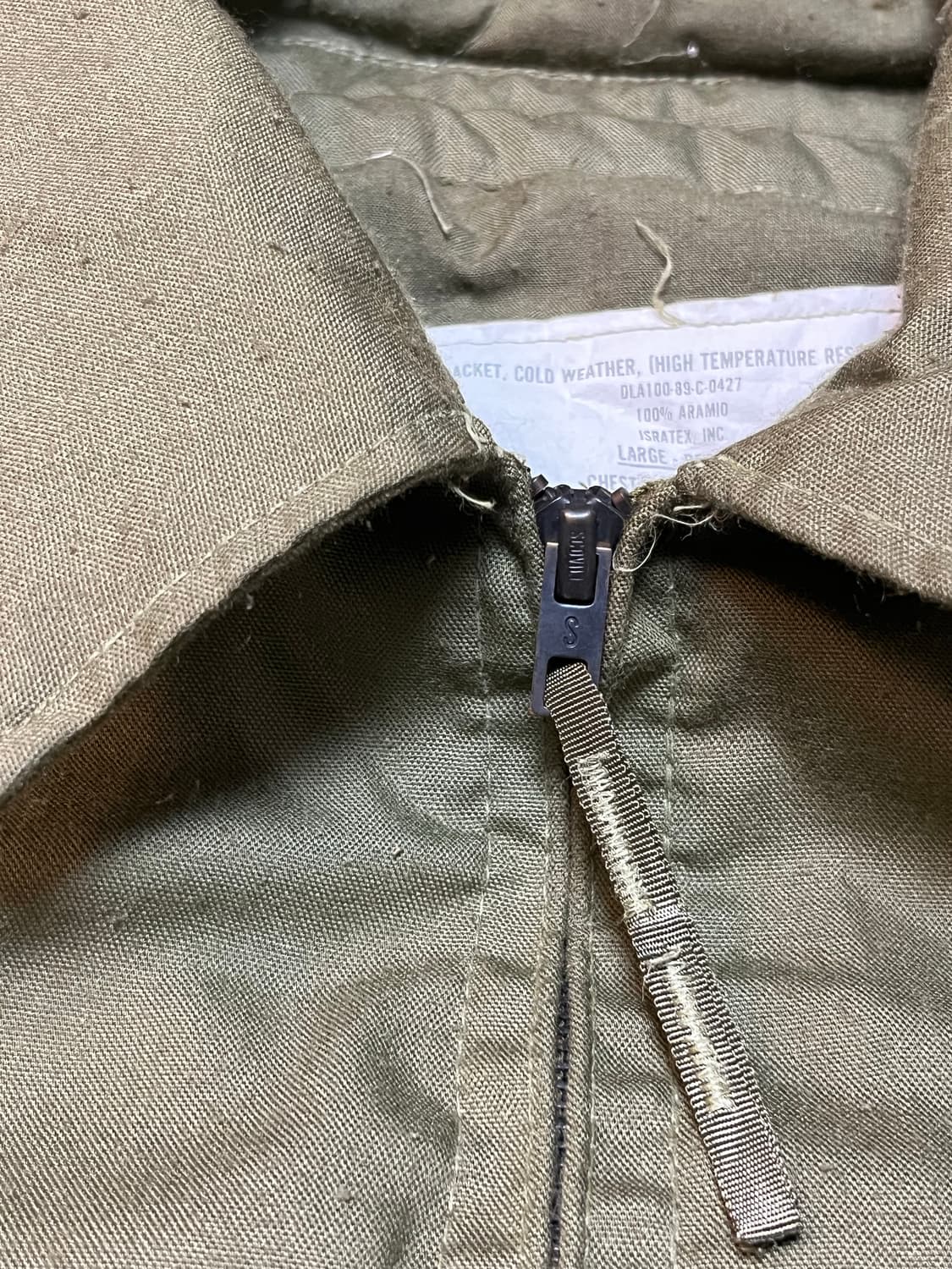 80s CVC tanker jacket OG (L-R) 상품이미지6