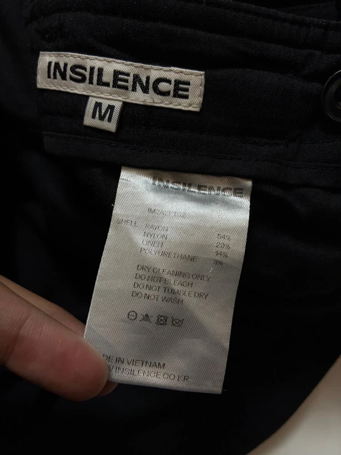 인사일런스 미니멀 벨티드 팬츠 PN9420 상품이미지8