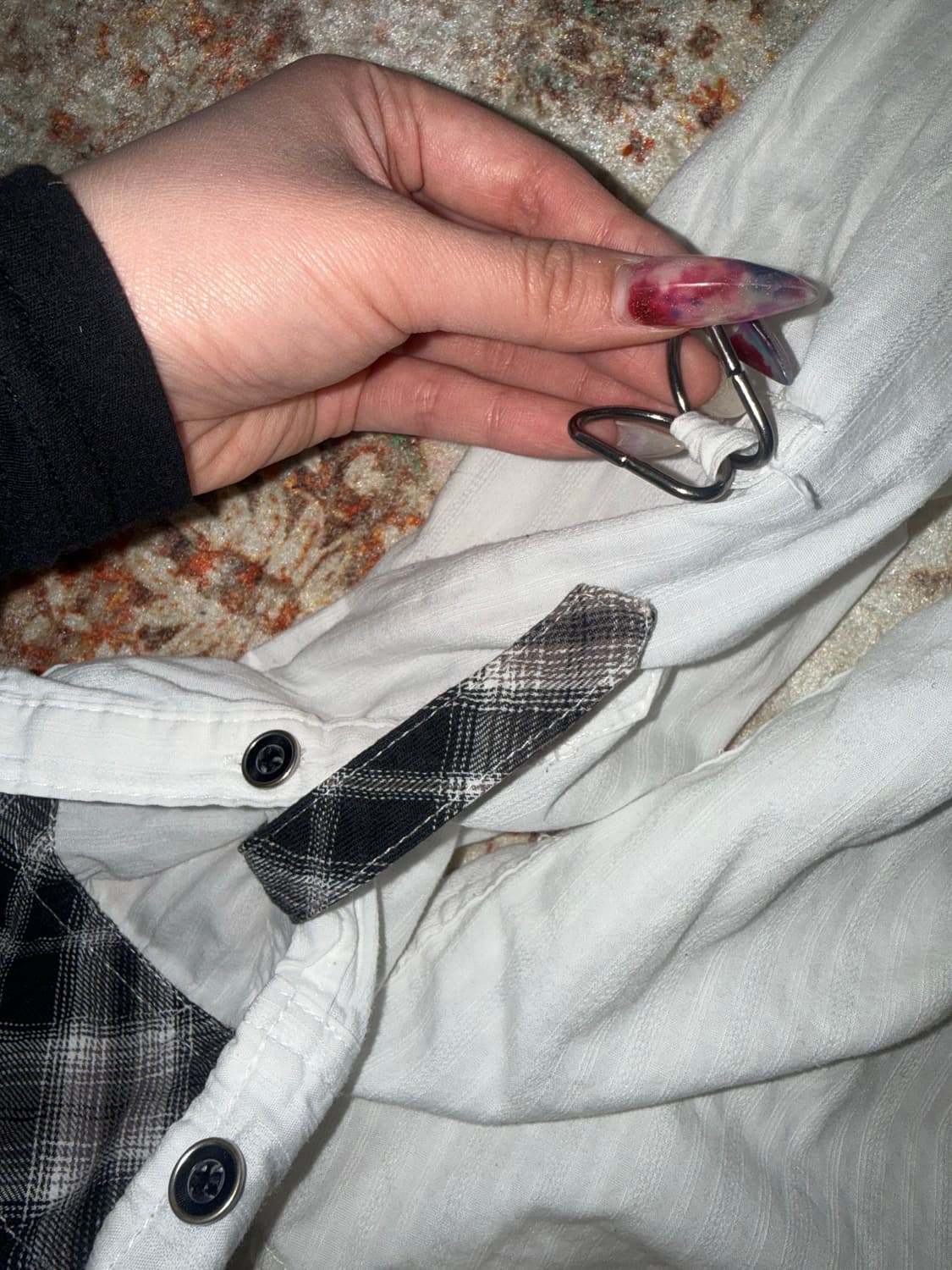 빈티지 스터드 펑크 셔츠 상품이미지3