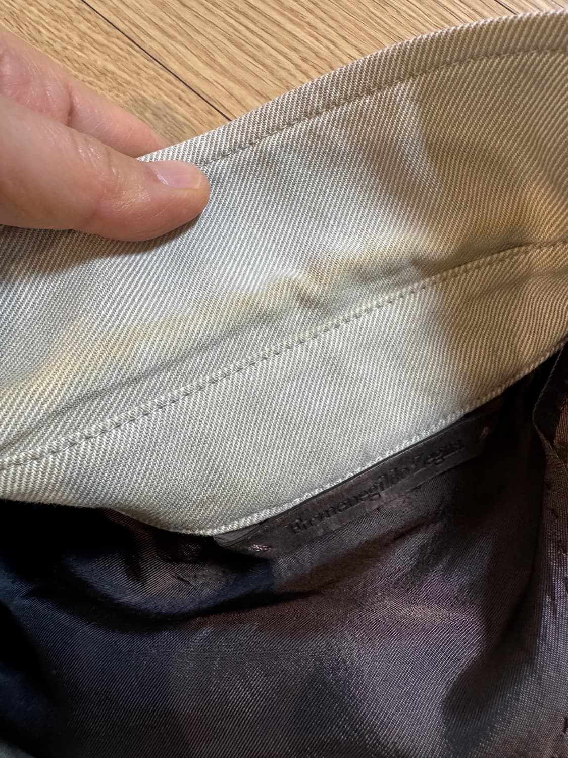 에르메네질도 제냐 코튼 집업 자켓 상품이미지6