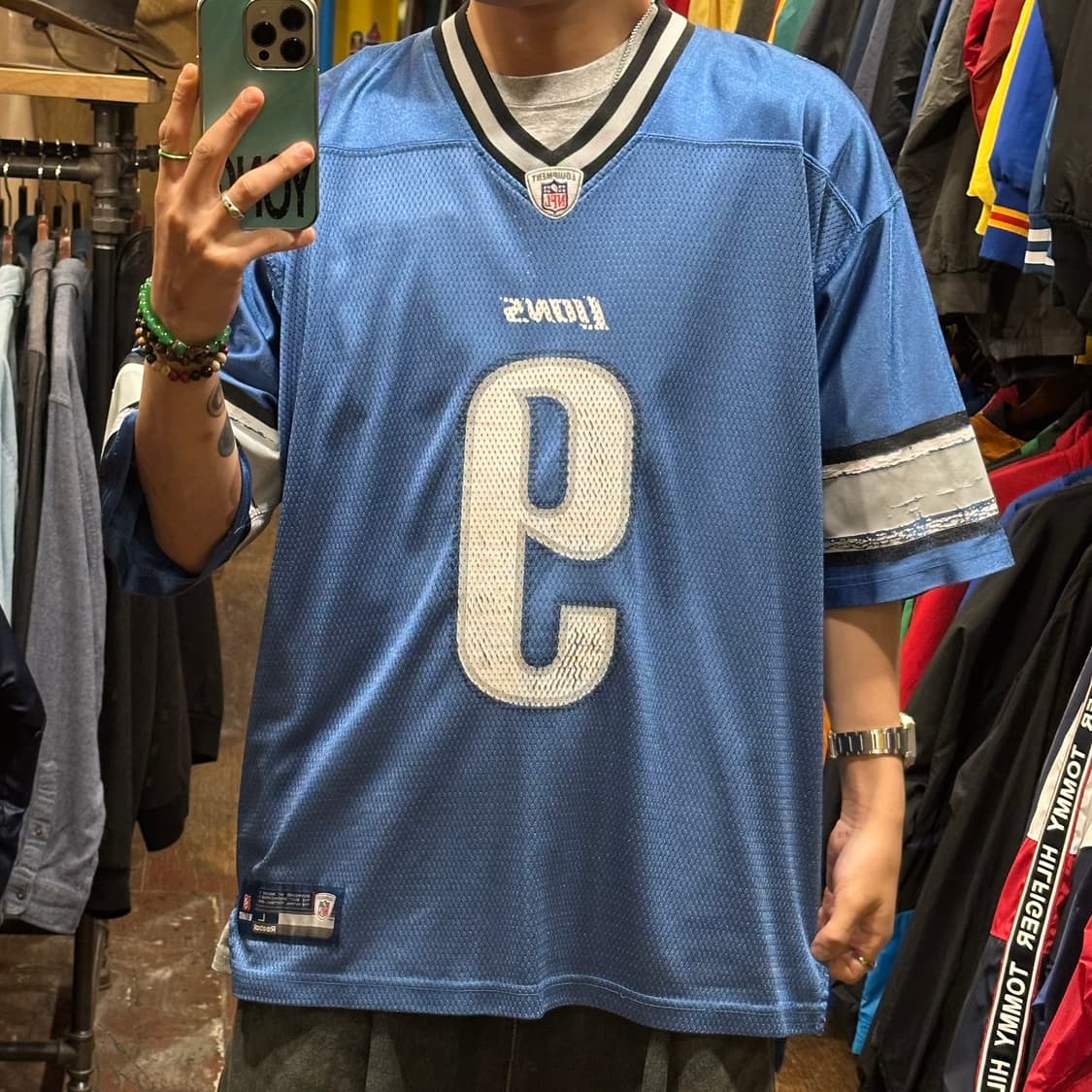 [HI] NFL 리복 반팔져지 블루 상품이미지2