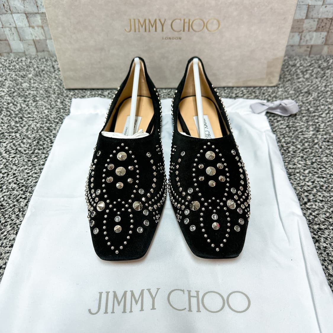 (새상품) 지미추 플랫 슈즈 상품이미지1