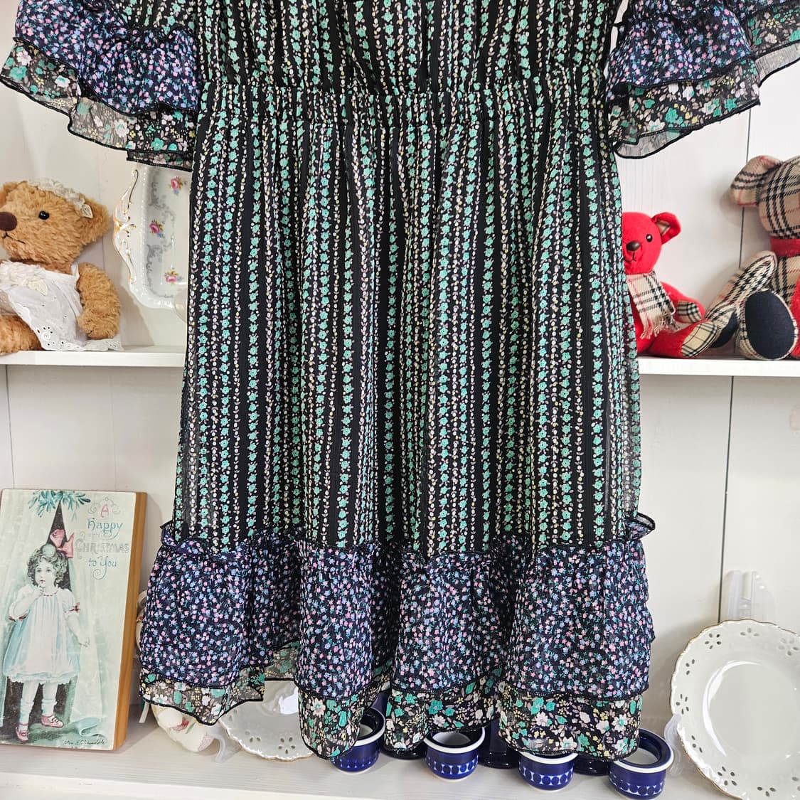 플라워 패턴 캉캉 원피스 상품이미지8