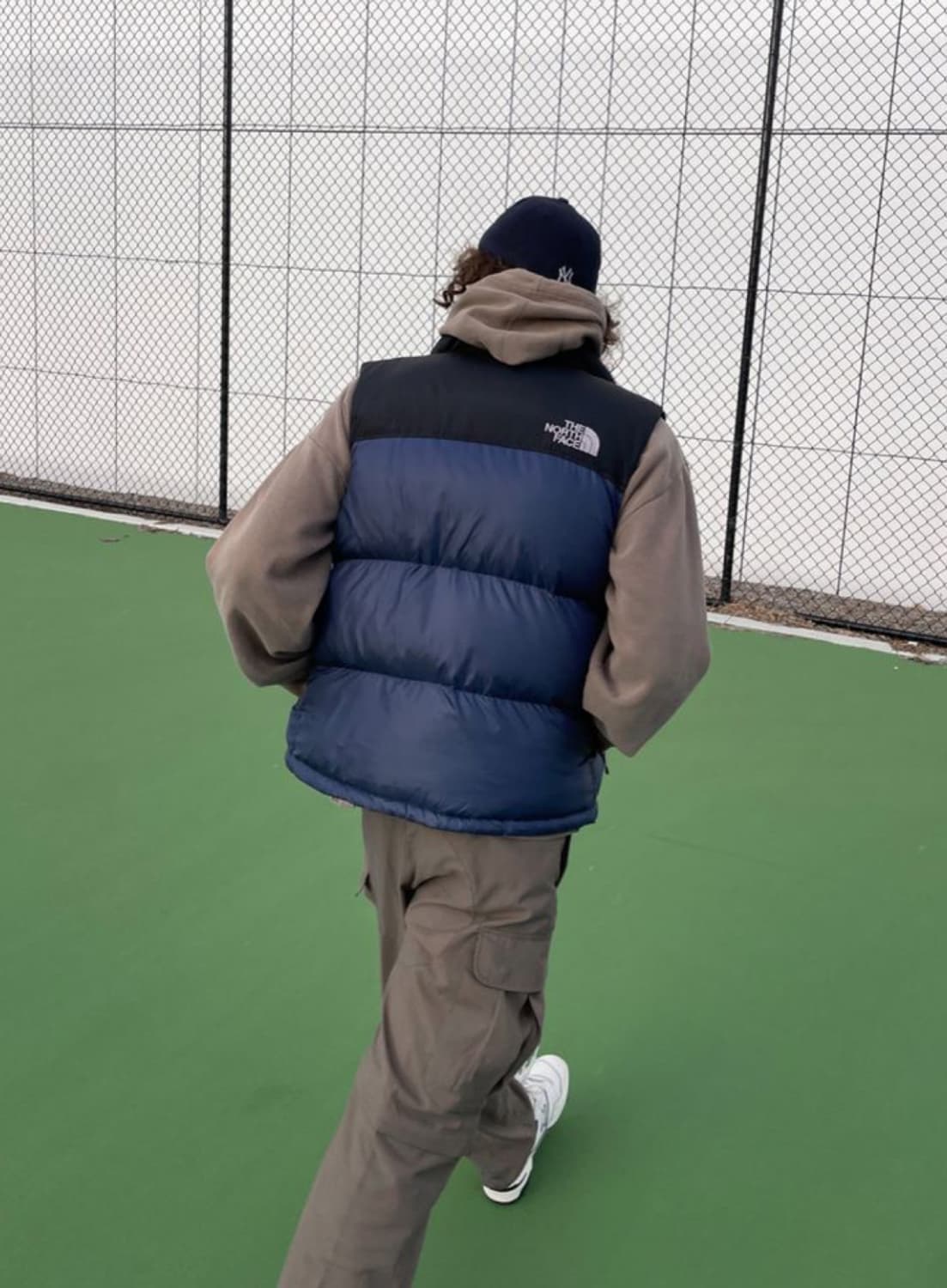 [105] 노스페이스 700 눕시 베스트 네이비 상품이미지5