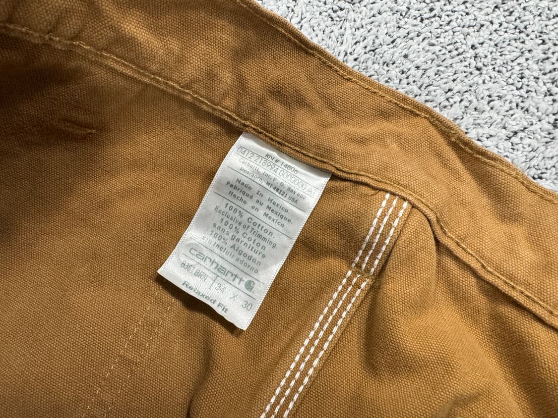 칼하트 더블니 워크팬츠 상품이미지5