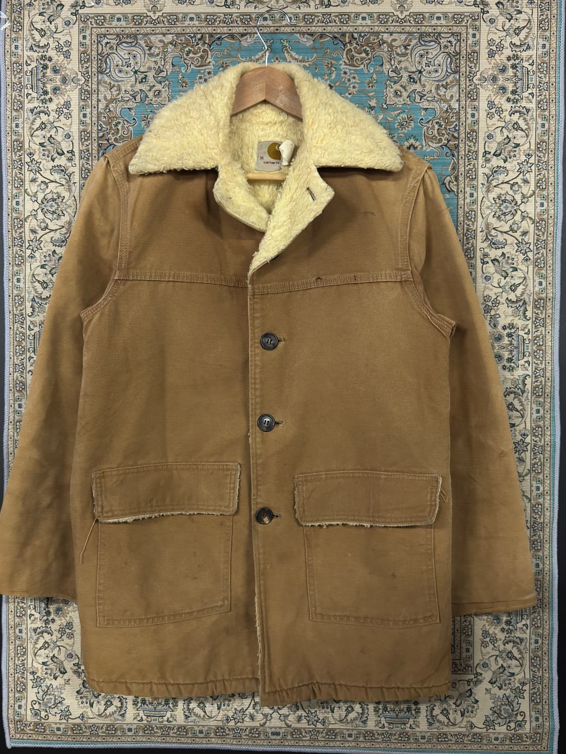 CARHARTT 60S~70S 셰르파 초어 코트1639 상품이미지1