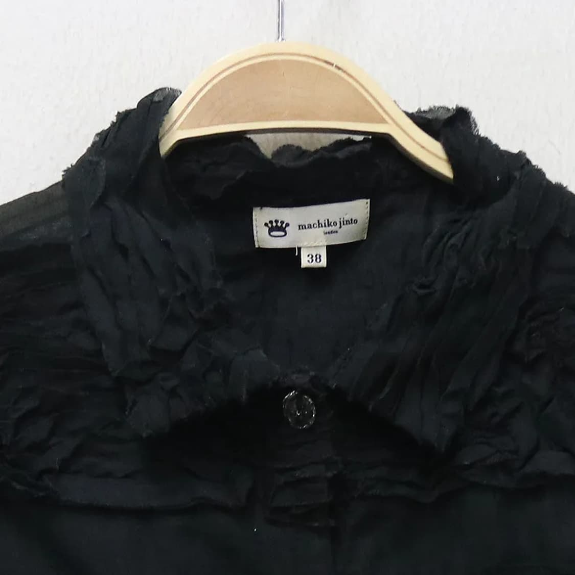 MACHIKO JINTO 코튼 프릴 나시 셔츠 65361 상품이미지3