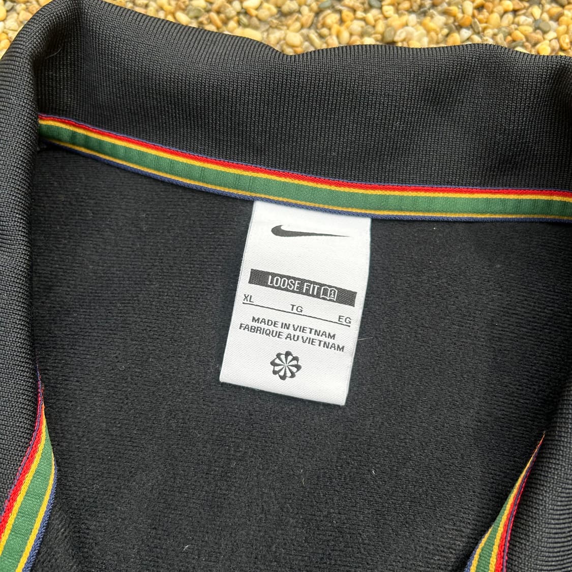 나이키(nike)골프 블랙 트랙탑 져지 상품이미지4