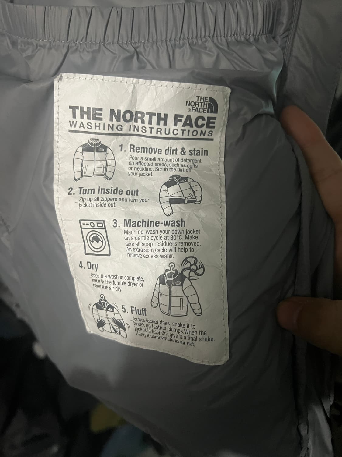 노스페이스 노벨티 눕시 헤더 그레이 XL 상품이미지4