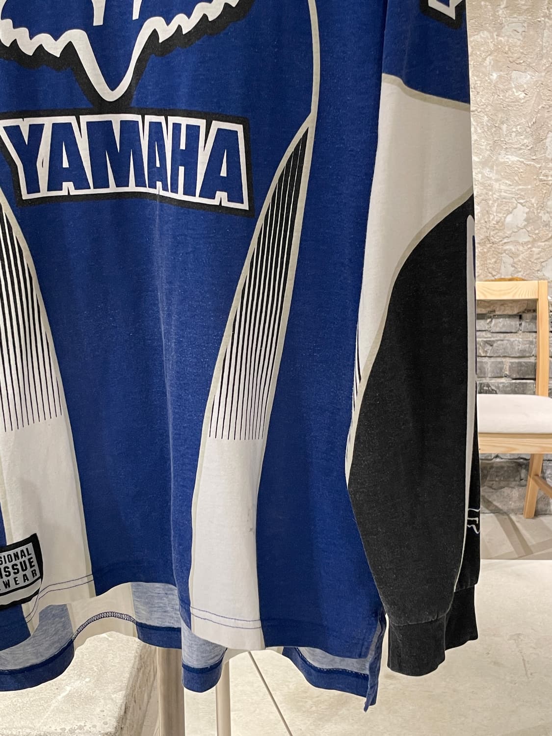 야마하 블루 폭스 레이싱 코튼 롱 슬리브 상품이미지5