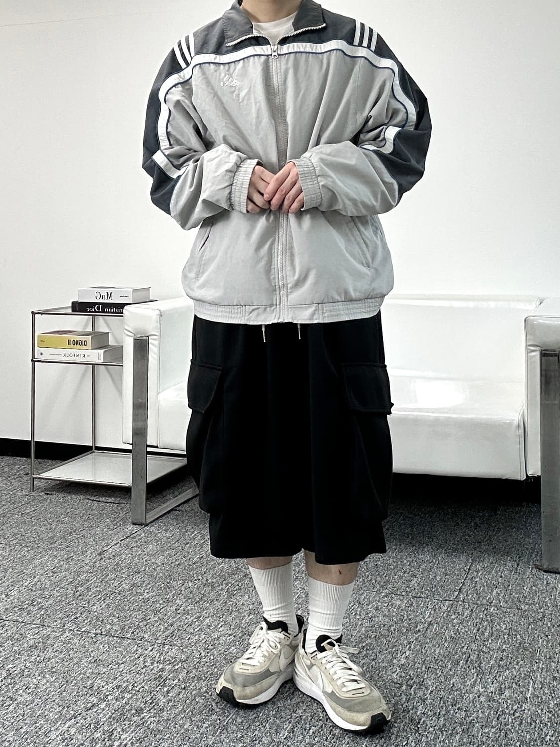 아디다스 올드스쿨 바람막이 트랙 자켓  상품이미지3