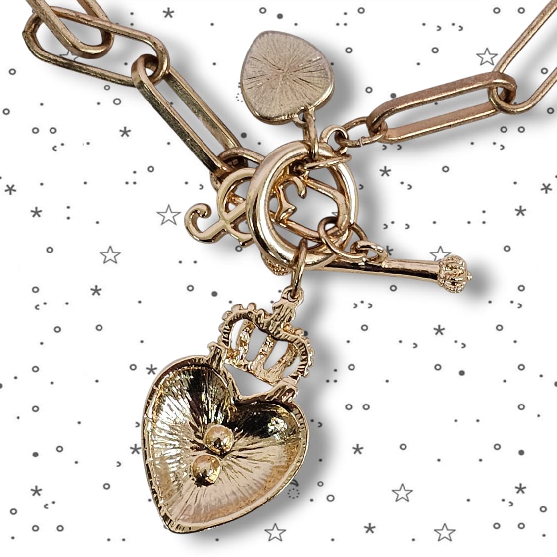 Juicy Couture 왕관 하트 체인 목걸이 상품이미지3