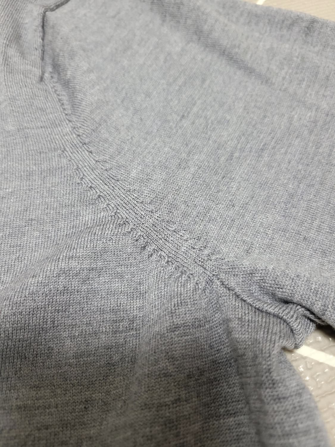 1회착) 브룩스 브라더스 메리노 울 라운드넥 니트 XXL 상품이미지5