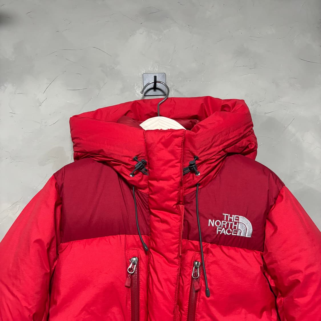 노스페이스 800 하이벤트 구스다운 패딩 빨강 상품이미지2