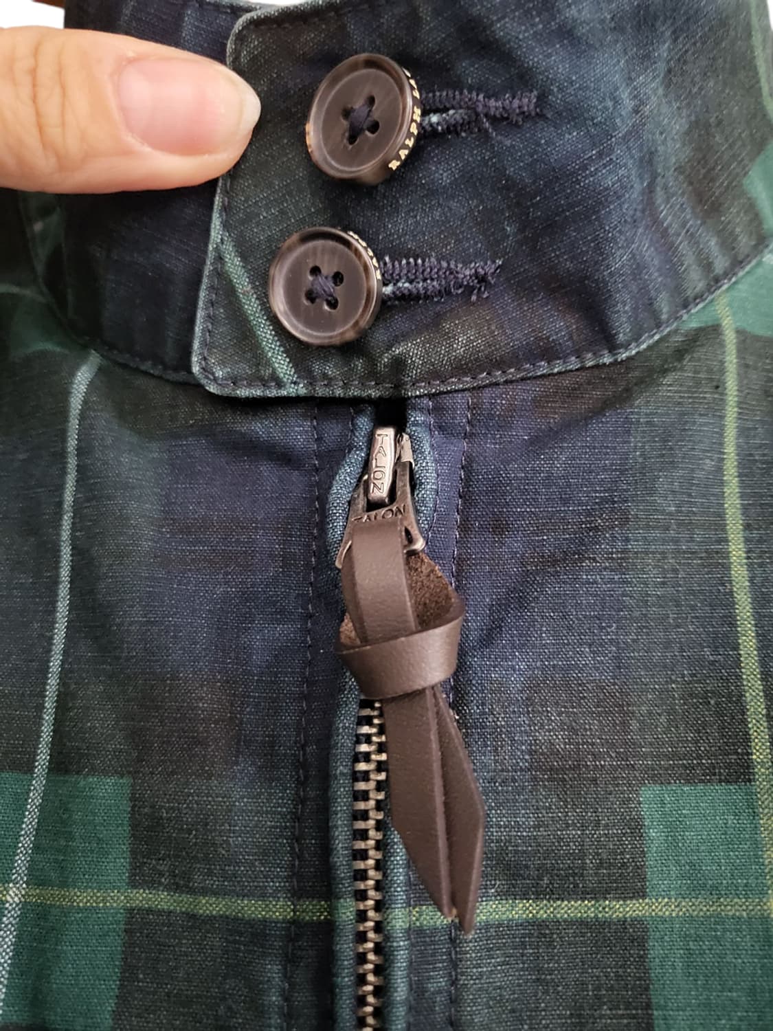 폴로랄프로렌 타탄체크 점퍼 상품이미지4