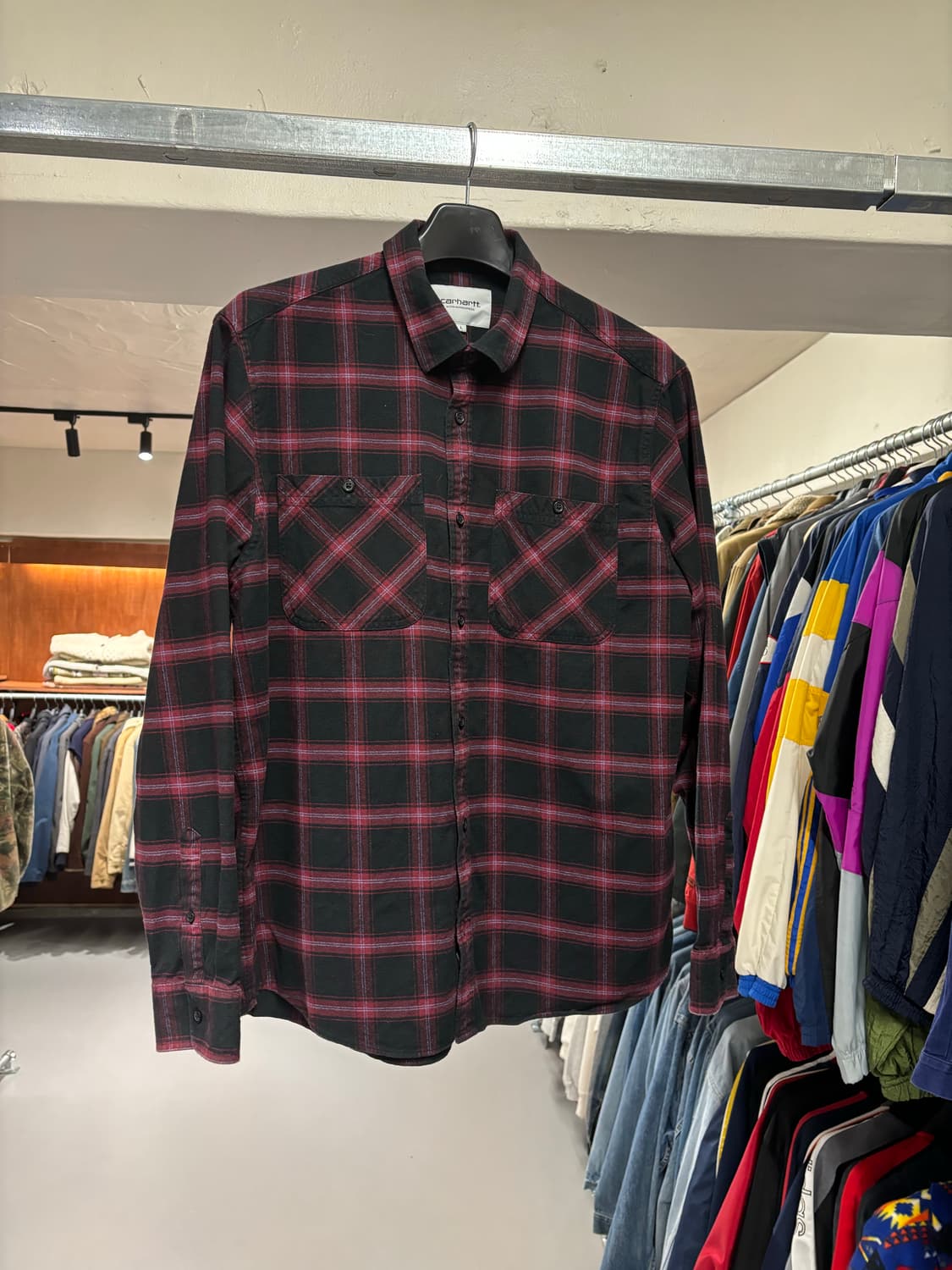 칼하트 체크 셔츠 상품이미지3