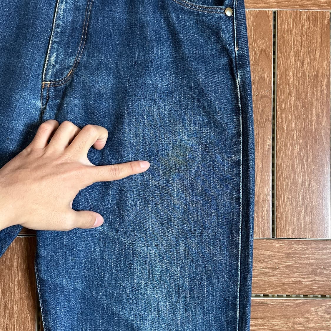 Wrangler blue bell selvedge denim pants 상품이미지9