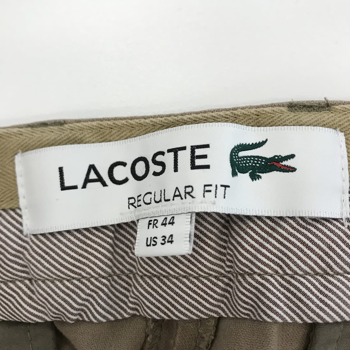 라코스테 레귤러핏 치노팬츠 [33인치]  상품이미지5