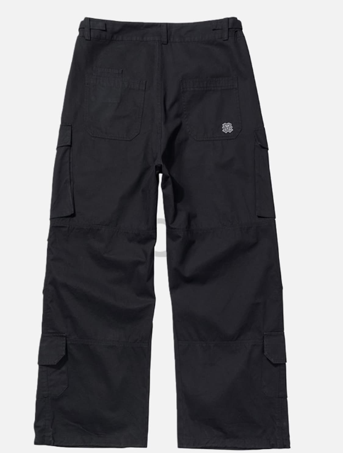 플레이버리즘 빈티지 워시드 카고팬츠 블랙 상품이미지4