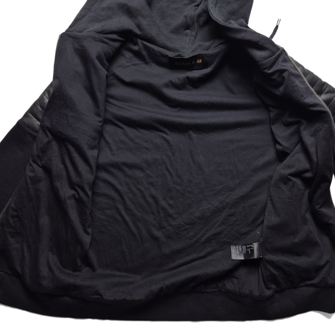 [S] 발망 x H&M 15fw 바이커 후드자켓 상품이미지8