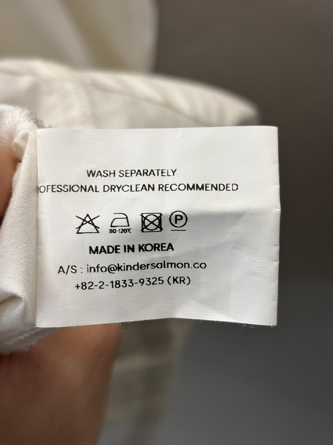 킨더살몬 브이넥 블라우스 OS 상품이미지5