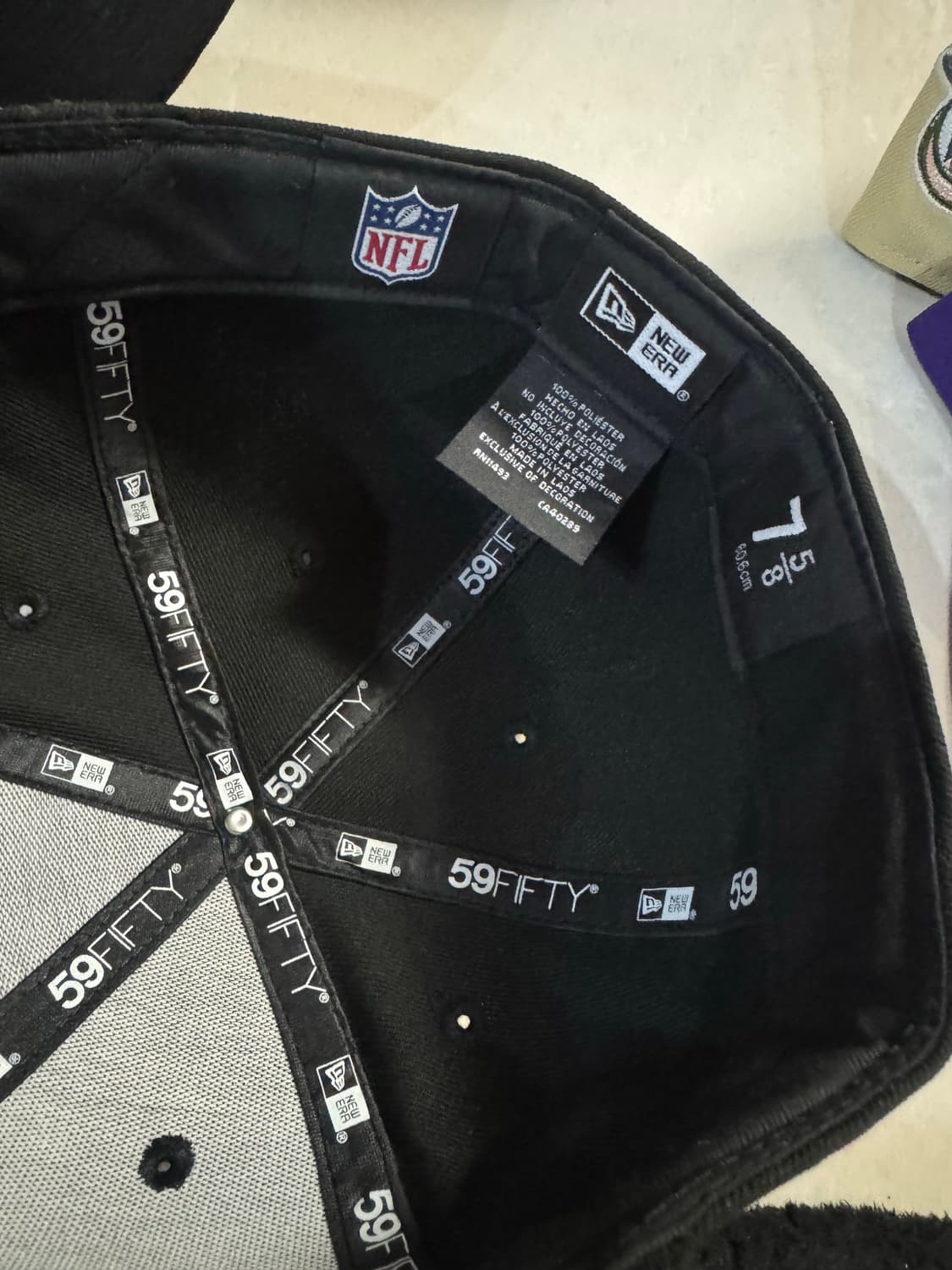 뉴에라 애틀랜타 팰컨스 얼터네이트 캡 5/8 미시착 처분  상품이미지3