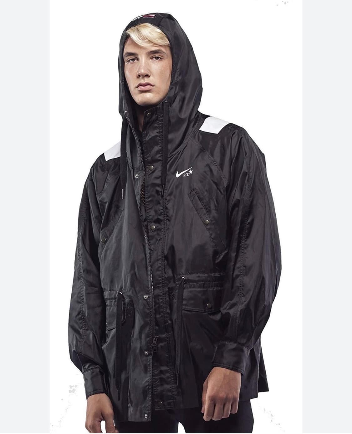 나이키 리카르도 티시 후드 바람막이 자켓 블랙 상품이미지1