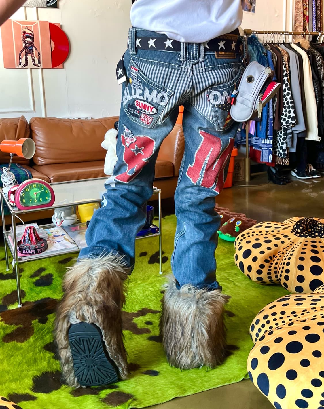 90-00s BLUE MOON BLUE Japan Denim Pants 상품이미지2