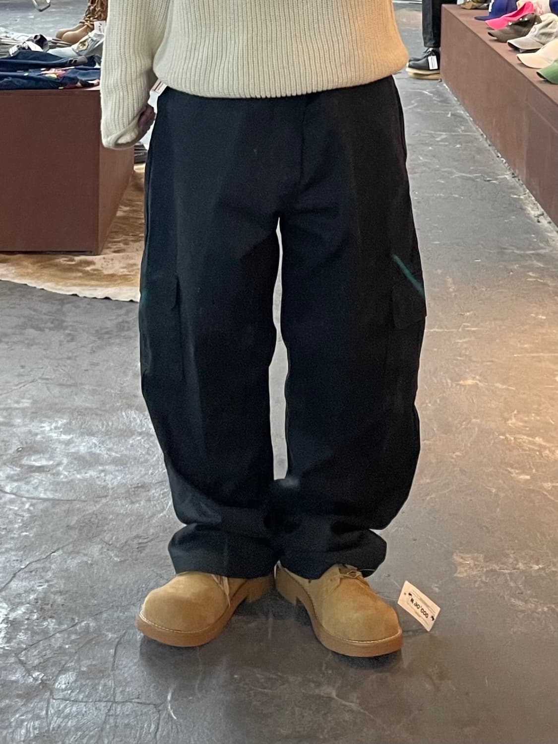 디키즈 블랙 카고 팬츠 H2124 상품이미지2