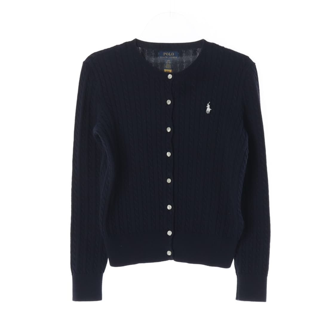 폴로 랄프 로렌 케이블 니트 가디건 L 12-14 상품이미지1