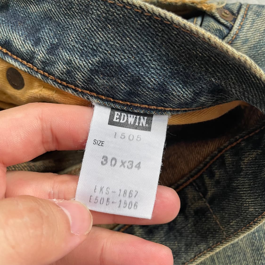 2000’s Made In JAPAN Edwin 505 Selvage  상품이미지8