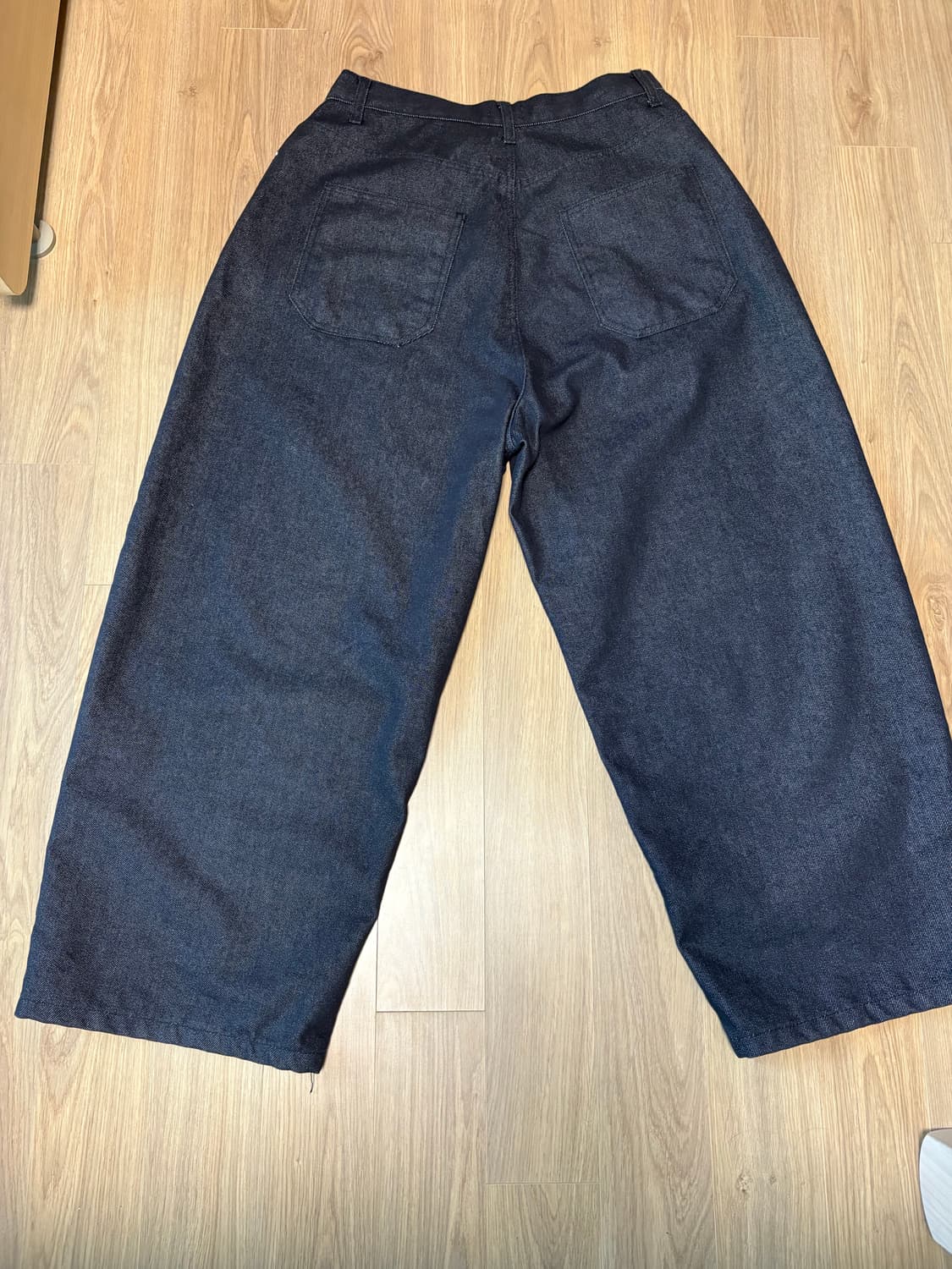 헌도피 와이드 논페이드 데님 팬츠M 상품이미지3