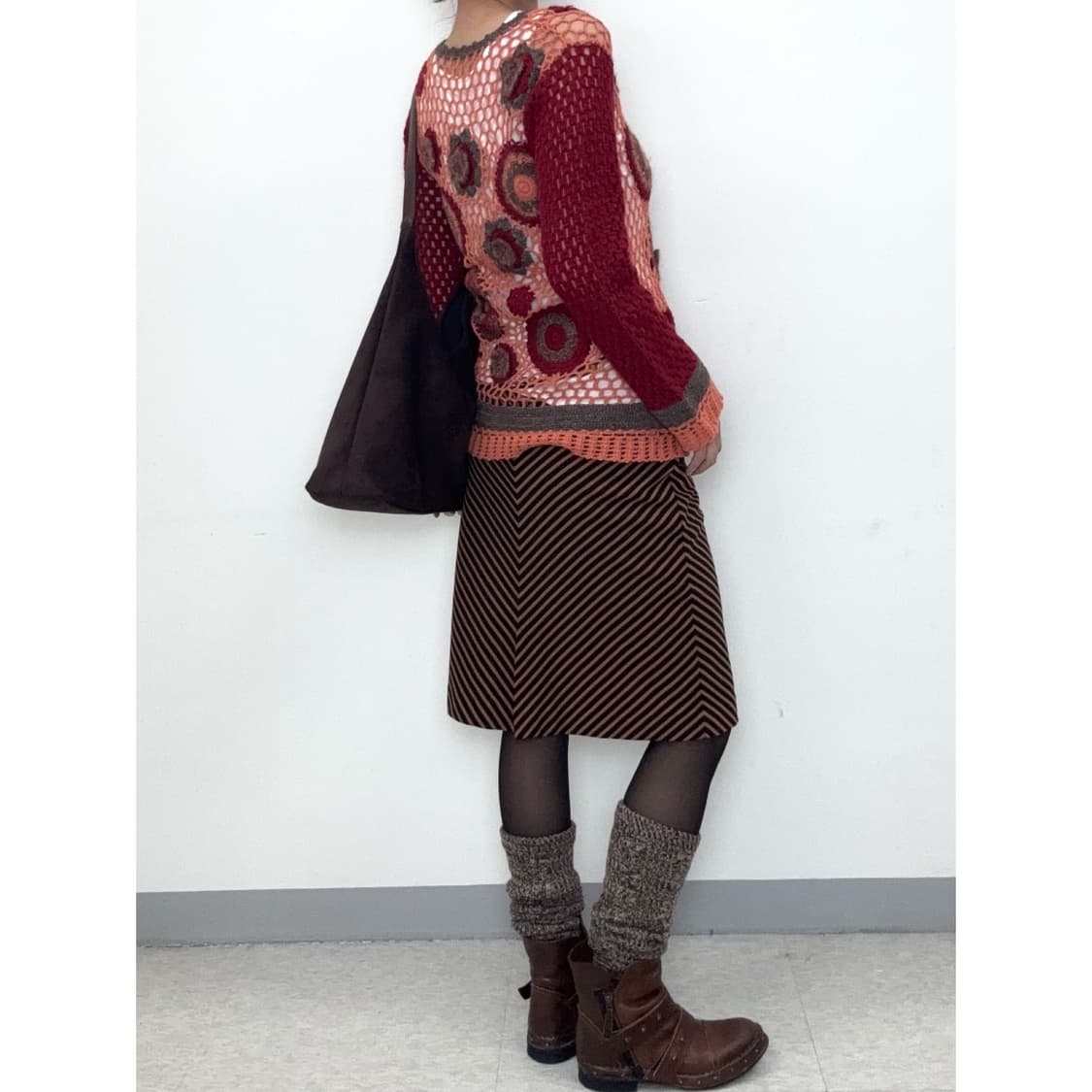 빈티지 오리엔탈 크로셰 니트 상품이미지3