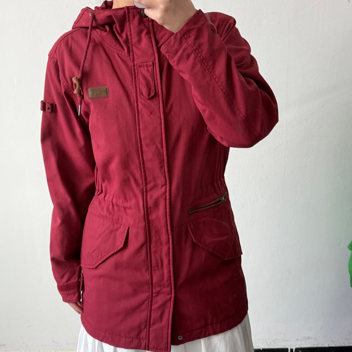 [M] 노스페이스 화이트라벨 후드 야상자켓 상품이미지2