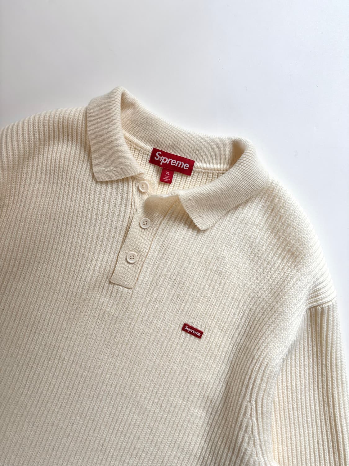 Supreme 슈프림 23FW 스몰 박스 아이보리 스웨터 상품이미지5